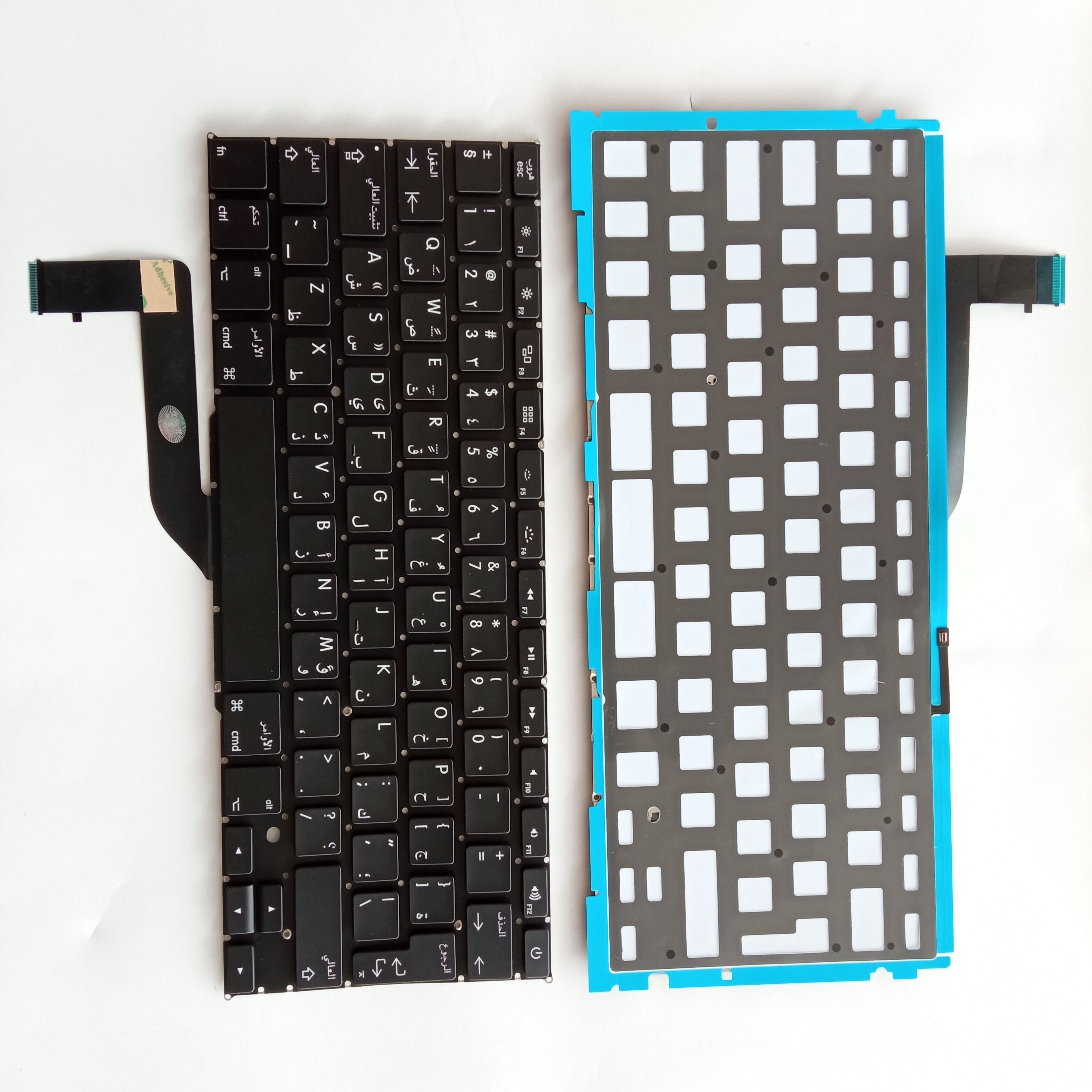 Picture of New Replacement Laptop Keyboard For APPLE A1398 Enter BLACK Backlit AR Layout